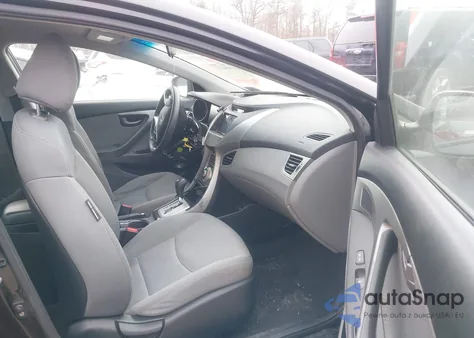 2011 Hyundai Elantra Gls (Ulsan Plant) из США, поврежденный, VIN KMHDH4AE7BU096521